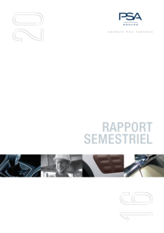 Rapport semestriel 2016 VFR